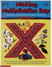 book cover of Making Multiplication Easy (Grades 2-4) by Meish Goldish