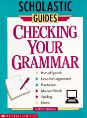 book cover of Checking your grammar by Marvin Terban