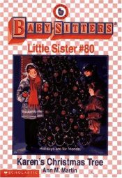 book cover of Karen's Christmas Tree (Baby-Sitters Little Sister #80) by Ann M. Martin