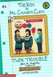 book cover of Twin Trouble by Ann M. Martin