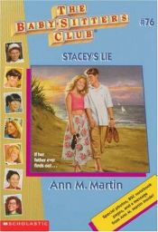 book cover of (Baby-Sitters' Club #76) Stacey's Lie by Ann M. Martin