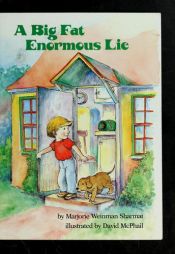 book cover of A big fat enormous lie by Marjorie Weinman Sharmat