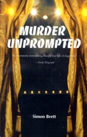 book cover of Murder Unprompted - A Charles Paris Novel by Simon Brett