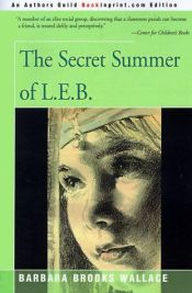 book cover of The Secret Summer of L.E.B. by Barbara Brooks Wallace