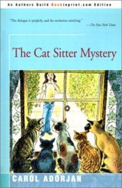 book cover of The cat sitter mystery by Carol Adorjan