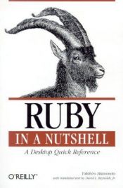 book cover of Ruby in a Nutshell by Yukihiro Matsumoto