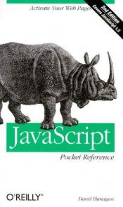 book cover of JavaScript Pocket Reference by David Flanagan