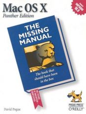 book cover of Mac OS X: Missing Manual, Tiger Ausgabe by David Pogue