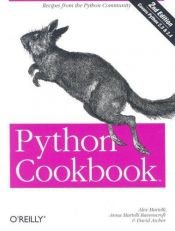 book cover of Python Cookbook by Alex Martelli
