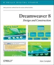 book cover of Dreamweaver 8 : design and construction by Marc Campbell