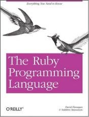 book cover of The Ruby Programming Language by David Flanagan