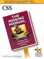 book cover of CSS the Missing Manual by David McFarland