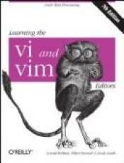 book cover of Learning the vi and vim Editors by Arnold Robbins