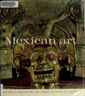 book cover of Mexican art by Justino Fernández