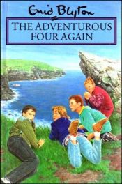 book cover of The Adventurous Four Again by Enid Blyton