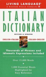 book cover of Basic Italian Dictionary (LL(R) Complete Basic Courses) by Living Language