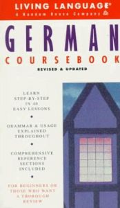book cover of Basic German Coursebook: Revised and Updated (LL(R) Complete Basic Courses) by Living Language
