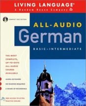book cover of All-Audio German CD (LL(R) All-Audio Courses) by Living Language