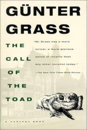 book cover of The Call of the Toad by Гюнтер Грасс