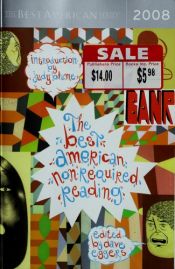 book cover of The Best American Nonrequired Reading, 2008 by Dave Eggers