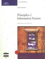 book cover of Principles of Information Systems by Ralph Stair