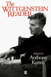 book cover of Wittgenstein Reader by Anthony Kenny