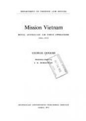 book cover of Mission Vietnam : Royal Australian Air Force Operations, 1964-1972 by George Odgers