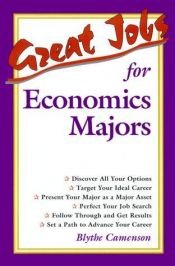 book cover of Great Jobs for Economics Majors by Blythe Camenson