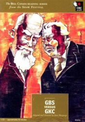 book cover of GBS vs GKC by George Bernard Shaw