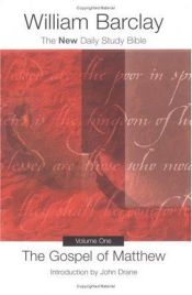 book cover of Gospel Of Matthew Volume 1 by William Barclay