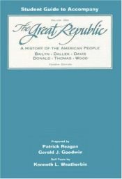 book cover of The Great Republic by Bernard Bailyn