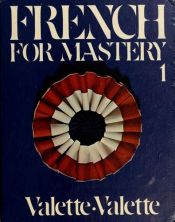 book cover of Salut, Les Amis! (French For Mastery) by Valette