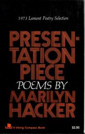book cover of Presentation Piece by EDITOR MARILYN HACKER