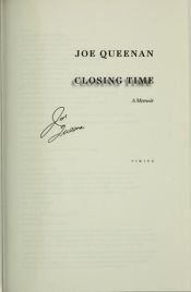book cover of Closing Time: A Memoir by Joe Queenan