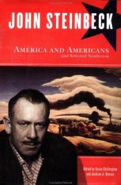 book cover of America and Americans by John Steinbeck