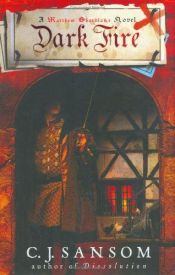 book cover of Temný oheň by Christopher John Sansom