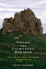 book cover of Where the Lightning Strikes: The Lives of American Indian Sacred Places by Peter Nabokov