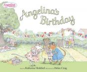 book cover of Angelina Ballerina's birthday by Katharine Holabird