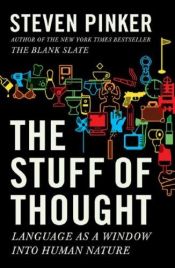 book cover of The Stuff of Thought by Stīvens Pinkers