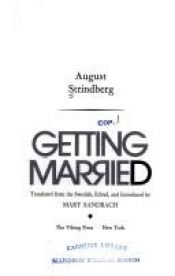 book cover of Getting Married: 2 by August Strindberg