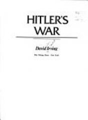 book cover of La Guerra de Hitler by David John Cawdell Irving