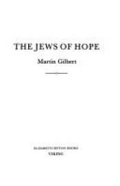 book cover of The Jews of hope by Martin Gilbert