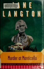 book cover of Murder at Monticello by Jane Langton