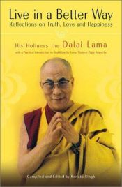 book cover of Live in a Better Way by Dalai-laama