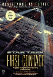 book cover of Star Trek The Next Generation: First Contact by Esther Friesner