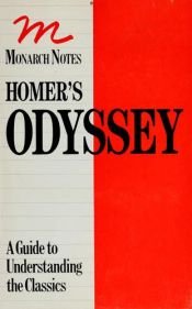 book cover of Homer's Odyssey (Monarch notes) by Homer