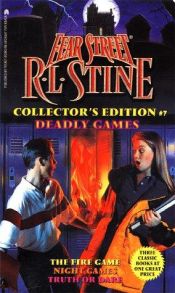 book cover of Deadly Games: The Fire Game by R. L. Stine