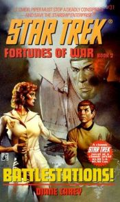 book cover of BATTLESTATIONS (Star Trek, No 31) by Diane Carey