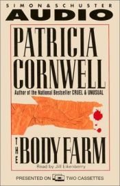 book cover of The Body Farm by Patricia Cornwell