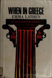 book cover of When in Greece by Emma Lathen